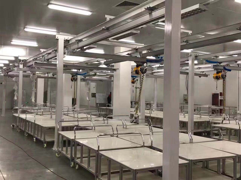 鋁合金軌道自立式起重機